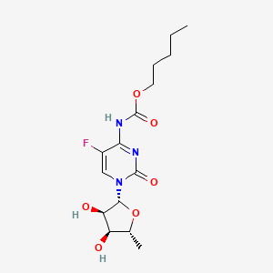 Chemical structure of Capecitabine