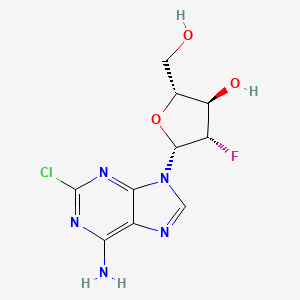 Chemical structure of Clofarabine