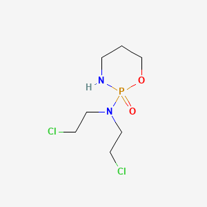 Chemical structure of Cyclophosphamide