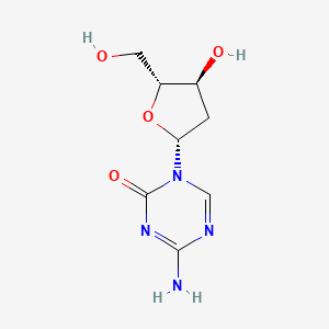 Chemical structure of 5-Aza-2'-deoxycytidine