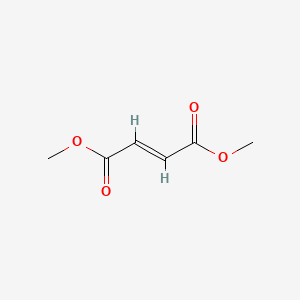 Chemical structure of Dimethyl Fumarate