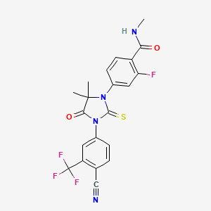 Chemical structure of Enzalutamide