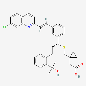 Chemical structure of Montelukast
