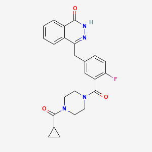 Chemical structure of Olaparib