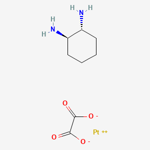 Chemical structure of Oxaliplatin