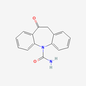 Chemical structure of Oxcarbazepine