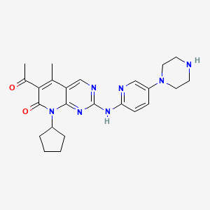 Chemical structure of Palbociclib