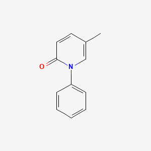 Chemical structure of Pirfenidone
