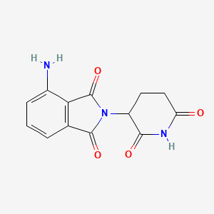 Chemical structure of Pomalidomide