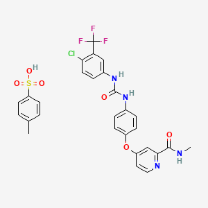 Chemical structure of Sorafenib Tosylate