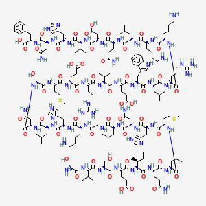 Chemical structure of Teriparatide