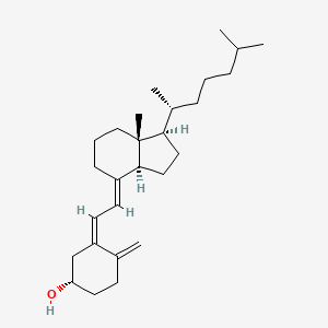 Chemical structure of Vitamin D3