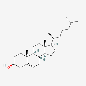 Chemical structure of Cholesterol