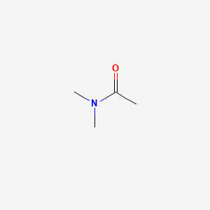 Chemical structure of Dimethylacetamide