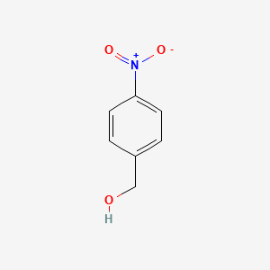 Chemical structure of 4-Nitrobenzyl alcohol