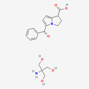 Chemical structure of Ketorolac Tromethamine