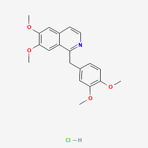 Chemical structure of Papaverine Hydrochloride