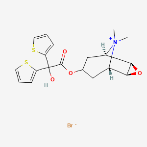 Chemical structure of Olodaterol/tiotropium bromide