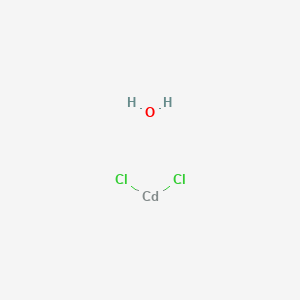 Chemical structure of Cadmium chloride hydrate