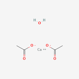 Chemical structure of Calcium acetate monohydrate