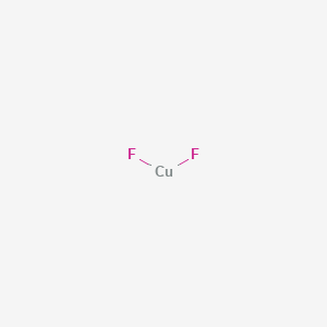 Chemical structure of Copper fluoride
