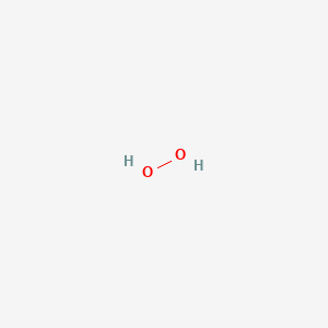 Chemical structure of Hydrogen Peroxide
