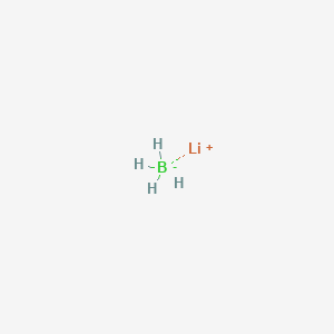 Chemical structure of Lithium borohydride