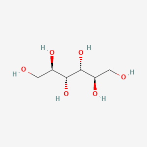 Chemical structure of Mannitol