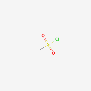 Chemical structure of Methanesulfonyl chloride