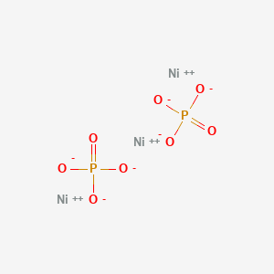 Chemical structure of Nickel phosphate