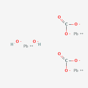 Chemical structure of Lead hydroxide carbonate