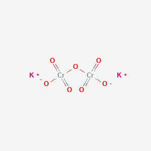 Chemical structure of Potassium Dichromate