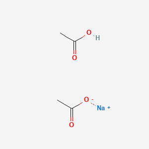 Chemical structure of Sodium Diacetate