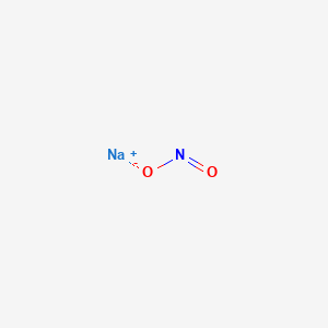 Chemical structure of Sodium Nitrite