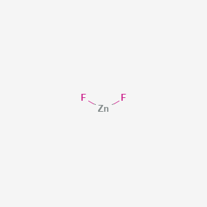 Chemical structure of Zinc fluoride