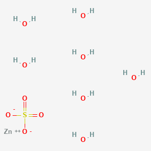 Chemical structure of Zinc Sulfate Heptahydrate