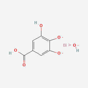 Chemical structure of Bismuth Subgallate