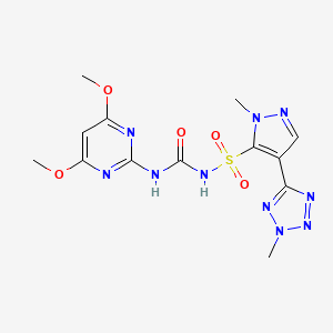 Chemical structure of Azimsulfuron