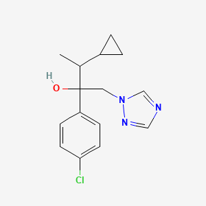 Chemical structure of Cyproconazole