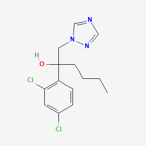 Chemical structure of Hexaconazole