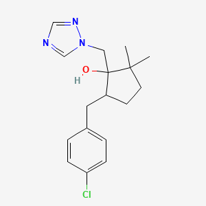 Chemical structure of Metconazole