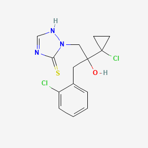 Chemical structure of Prothioconazole