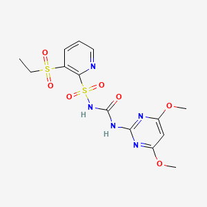 Chemical structure of Rimsulfuron