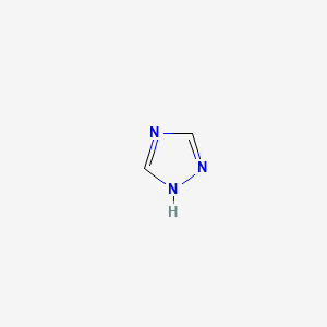 Chemical structure of 1H-1,2,4-Triazole