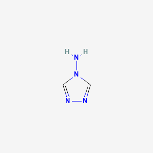 Chemical structure of 4-Amino-1,2,4-triazole