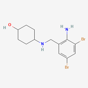 Chemical structure of Ambroxol