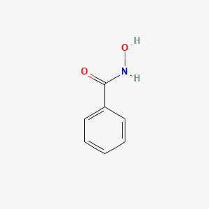 Chemical structure of Benzohydroxamic acid