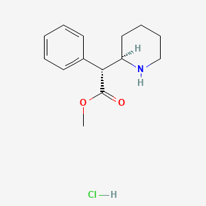 Chemical structure of Focalin