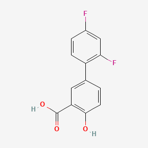 Chemical structure of Diflunisal