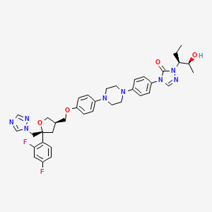 Chemical structure of Posaconazole